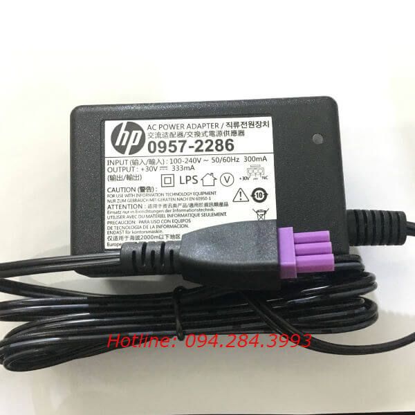 Adapter nguồn máy in HP 0957-2286 30V 333mA